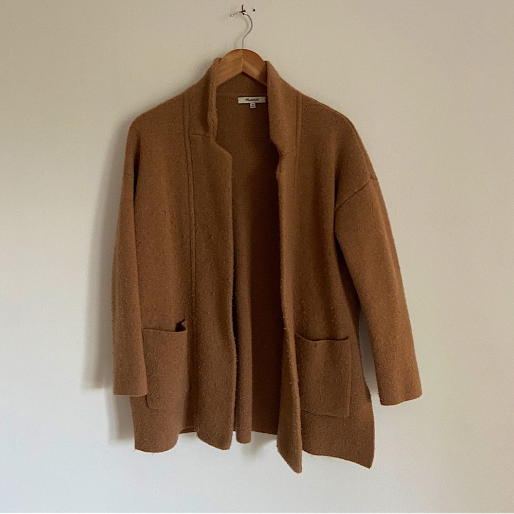 {madewell} coat sweater - size xs